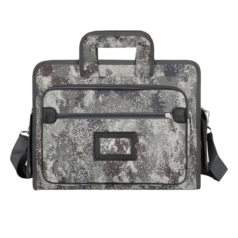 BingRong Large Capacity Camouflage Laptop Briefcase