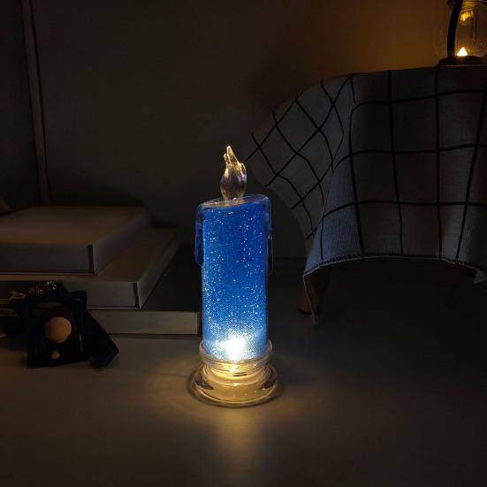 Tear Drop LED Candle Light Flameless Flickering Candles Decorative Atmosphere Night Light for Romantic Dinner Wedding And Home Decor