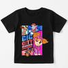 PAW Patrol Cartoon Print Kids T Shirt Casual Summer Top for Girls Breathable Cotton Daily Wear