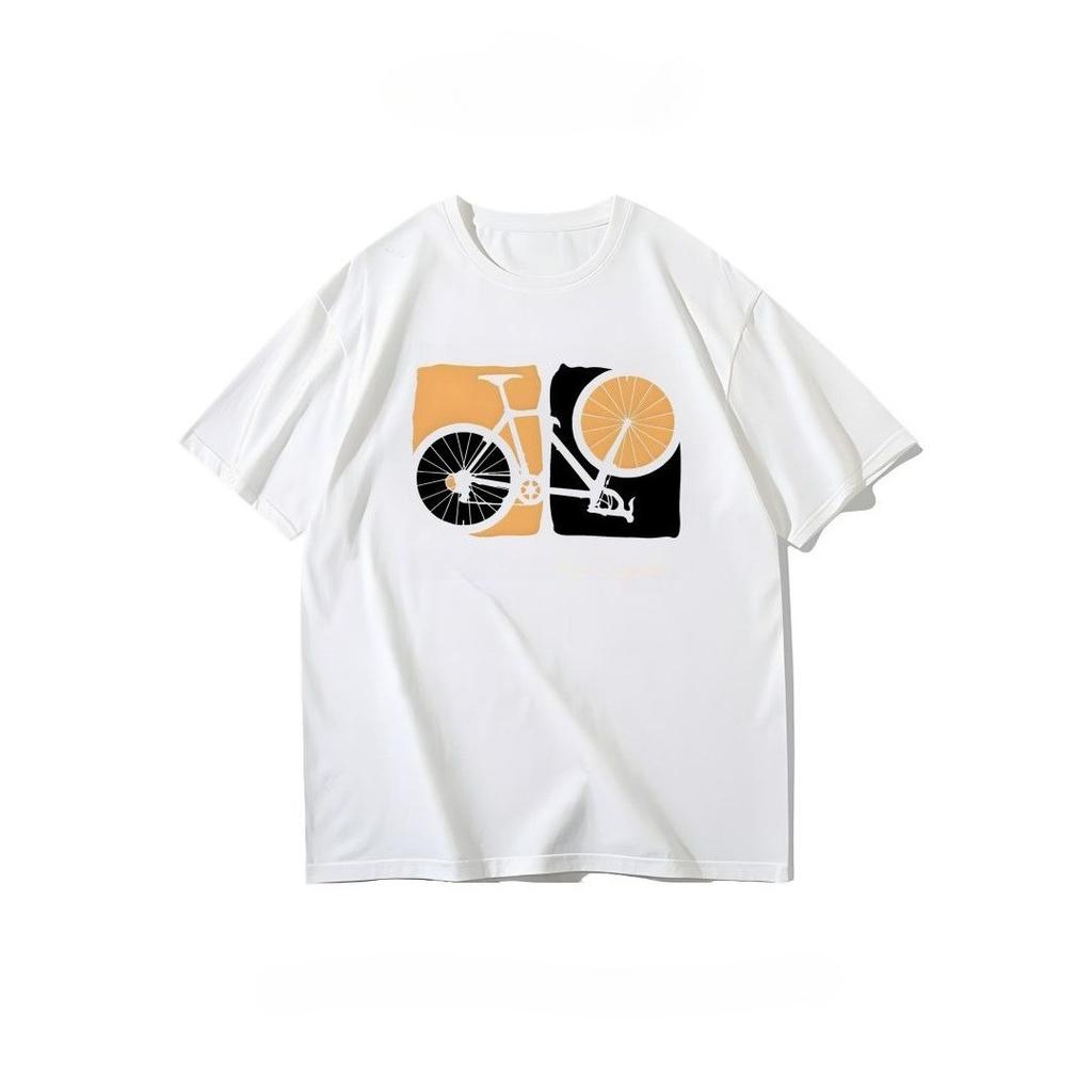 Herre T-skjorte Casual Kort Ermet Dame Mote T-skjorte Trykt Komfortabel Rund Hals Kort Ermet Pustende Topp