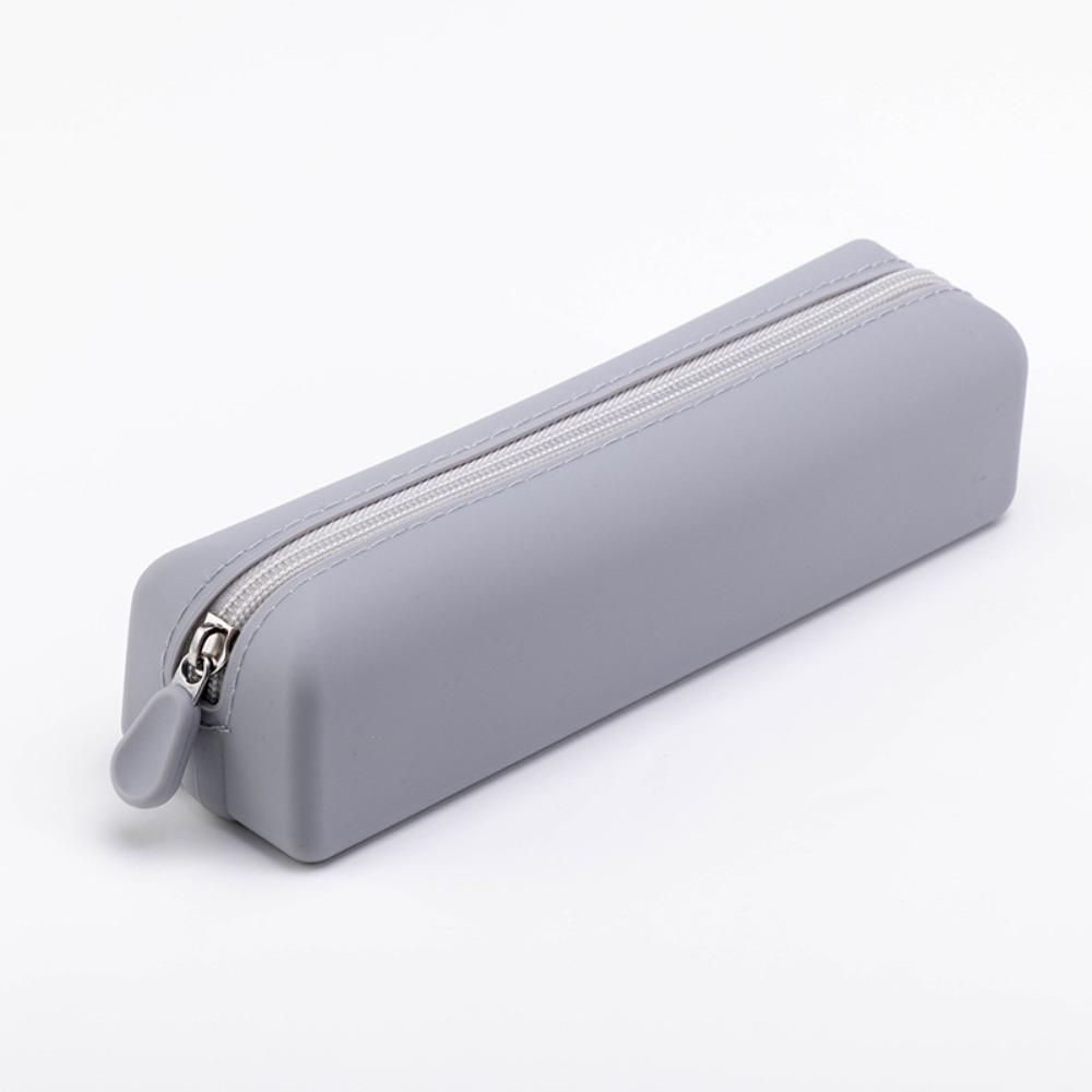 Large Capacity Pen Bag with Zipper Cosmetics Storage Bag Portable Pencil Case  Stationery
