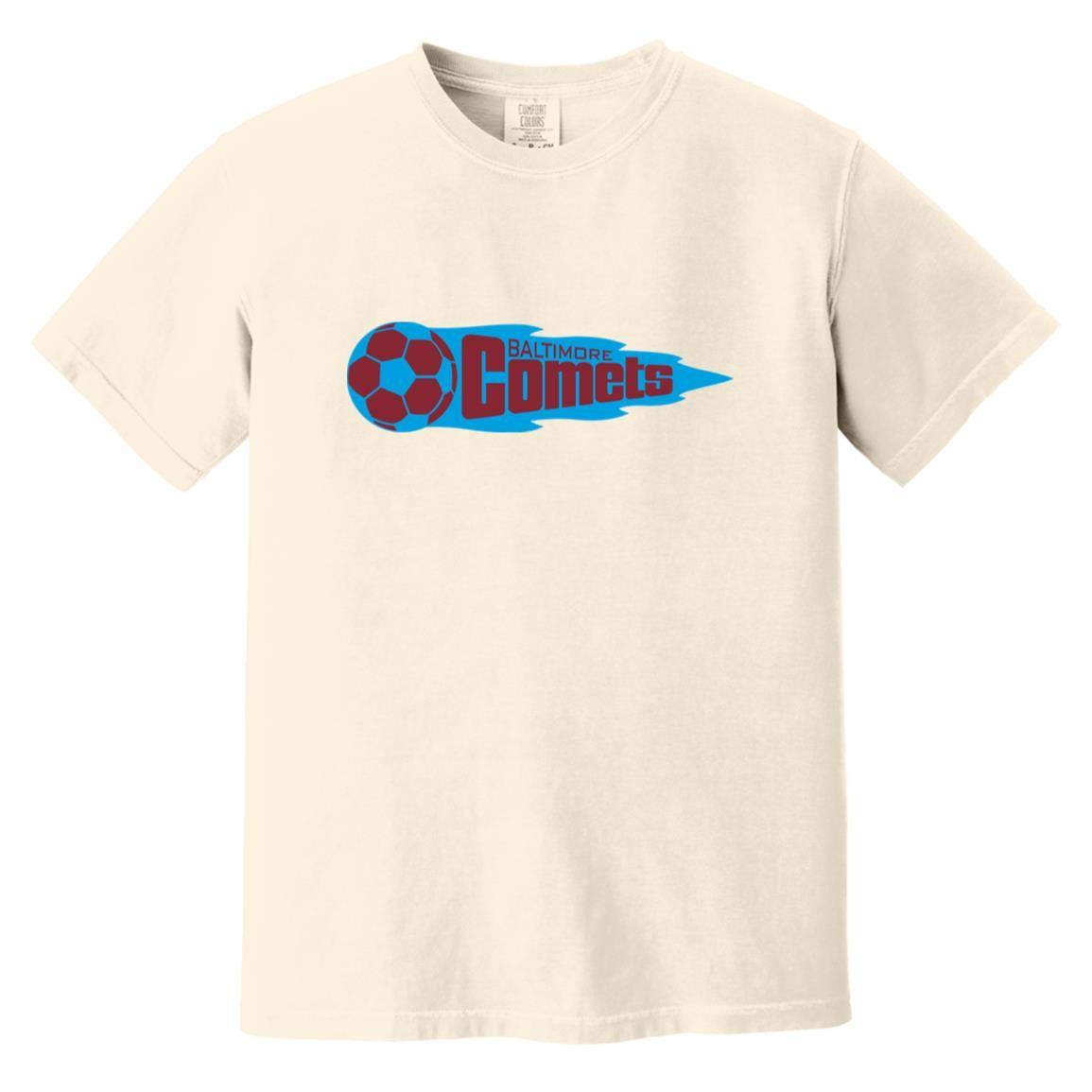 Baltimore Comets T-shirt Heavyweight Vintage Colors | NASL Soccer Team 3XL