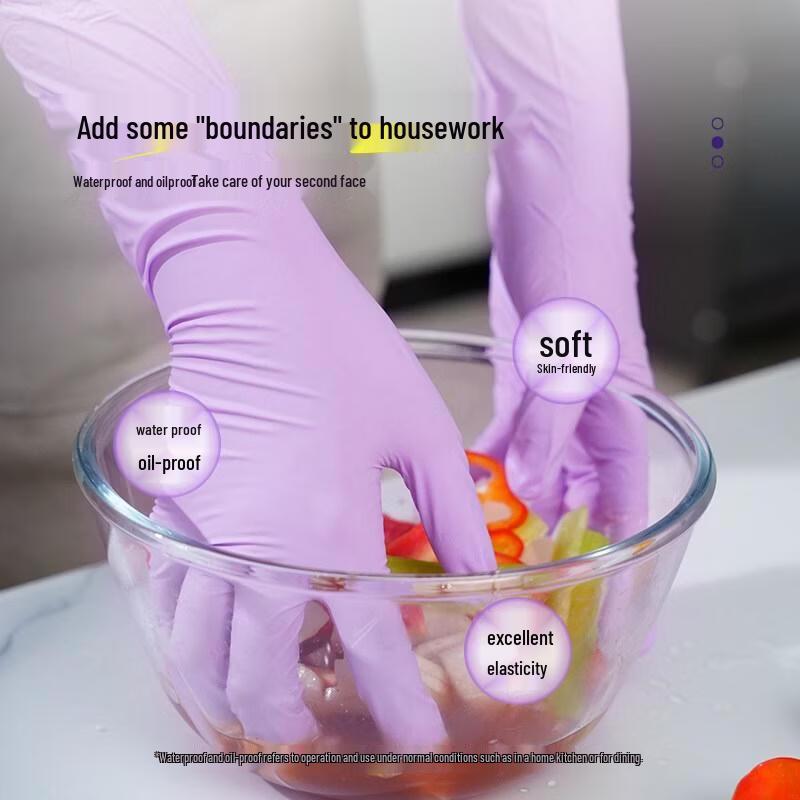 HANDUNYOU Food Grade Nitrile Gloves