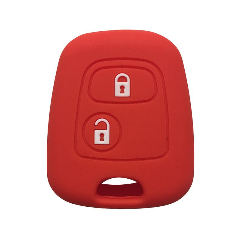 Key Cover Case for Citroen C1 C2 C3 C4 Saxo Xsara Picasso Key Cap for Peugeot 107 206 207 306 307 407 Key Case for Toyota Aygo