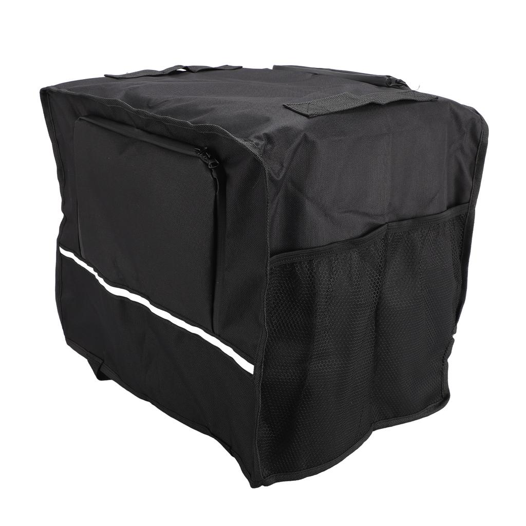 Generator Dust Cover 600D PVC Water Resistant Breathable Protective Portable Generator Cover with Ha
