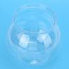 Fish   Transparent Plastic   Resistant Plastic Gallon Fish Bowl for Desk Bookshelf