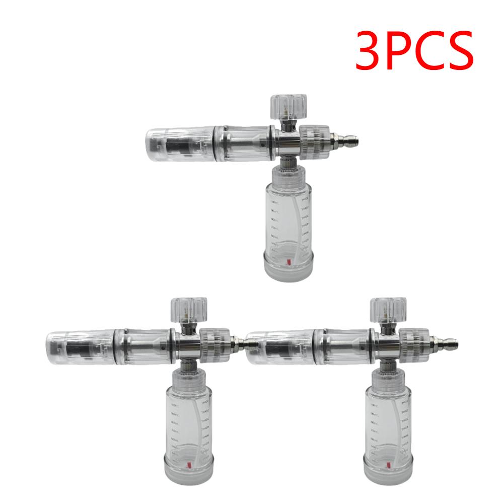 100ml Liquid Foam Sprayer Adjustable 4500PSI Soap Foam Spray Bottle with 1/4 Inch Quick Connector Car Wash Accessories