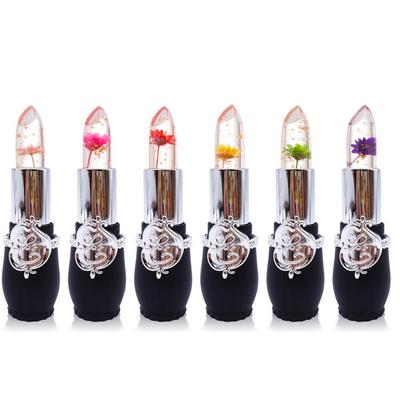 Beauty Bright Flower Crystal Jelly Lipstick  Temperature Change Color Lip