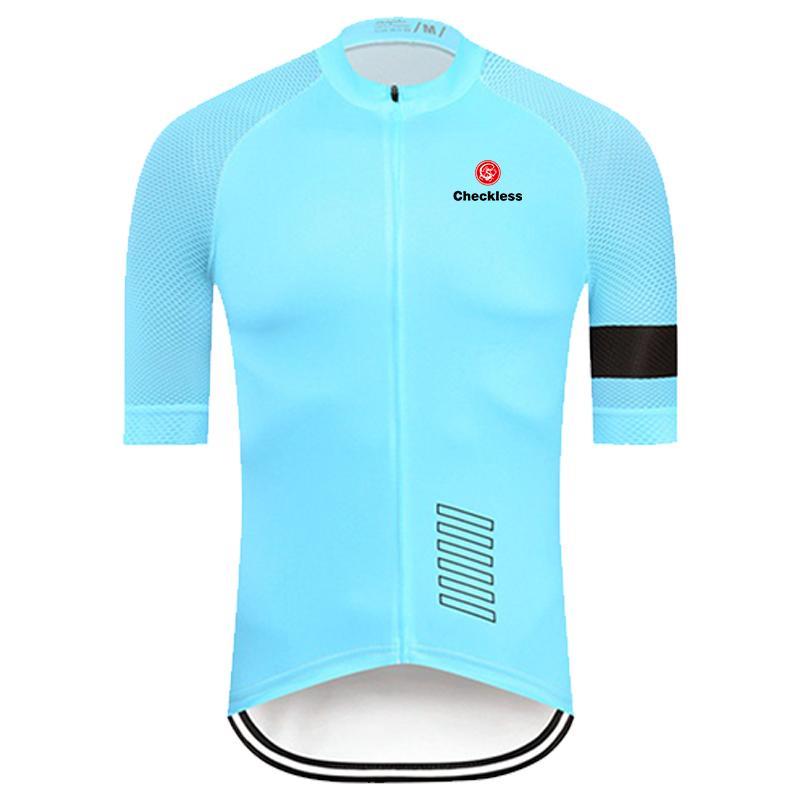 2022 New Mountain Bike Riding Clothes Summer Quick-drying Breathable Round Neck Cycling Shirt Road Bike Short-sleeved Top