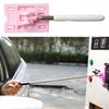 Retractable Card Reacher Stick Parking Lever Swiping Card Stick for Car Stainless Steel Parking Payment Pole Swiping Tool