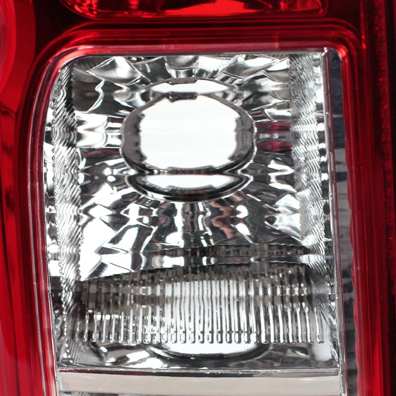 Car Rear Brake Light Warning Lamp Red Tail Lamp Taillight For Nissan Navara D40 2005-2015 Without Bulbs