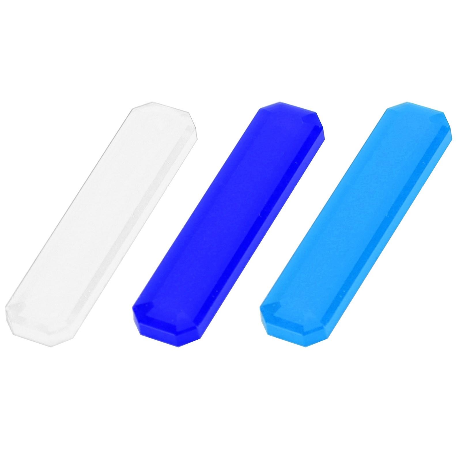 

Трехцветная эмблема Наклейка на решетку радиатора для Tacoma TRD Pro 2016-2020 синий