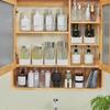 Organizzatore Scatole Porta Alimenti Porta Oggetti Vari Contenitore Inclinato Classifica Conservazione Plastica Dormitorio Soggiorno Scaffale da Tavolo Conservazione Frigorifero