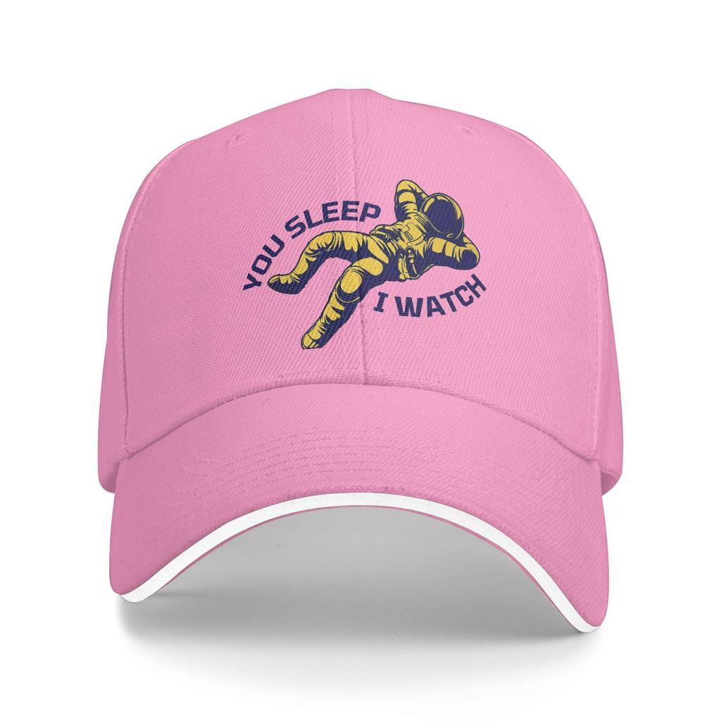 You Sleep I Watch Project Hail Mary Baseball Caps Casual  Sandwich Hats for Men Women Adjustable Headwear Outdoor