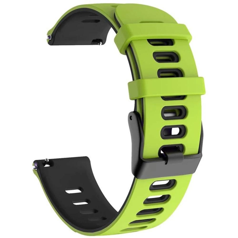 20mm 22mm Silicone Strap for Garmin Forerunner 265/265S/Venu3 Sport Replacement Band For HUAWEI Watch GT5 46mm 5 Pro Bracelets