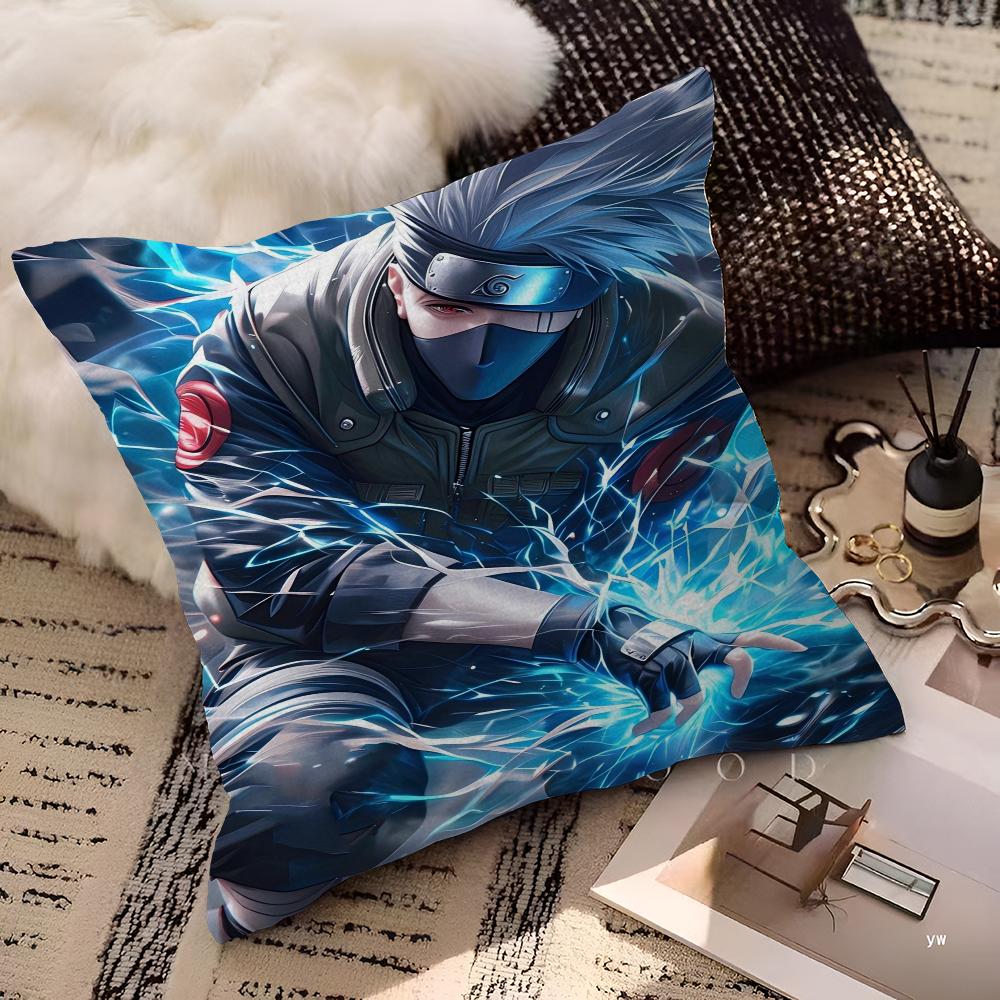 Hatake Kakashi Kuddfodral Tecknad Gåva Kuddfodral Sovrum Hem Soffa Stol Säte Dekor Kuddfodral