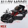 Nové 1:32 Honda NSX Alloy Sportovní auto Odlévané autíčko Kovové ozdoby na závodní auto Modelová simulace Kolekce zvuků a světel Děti Kluci Dárek