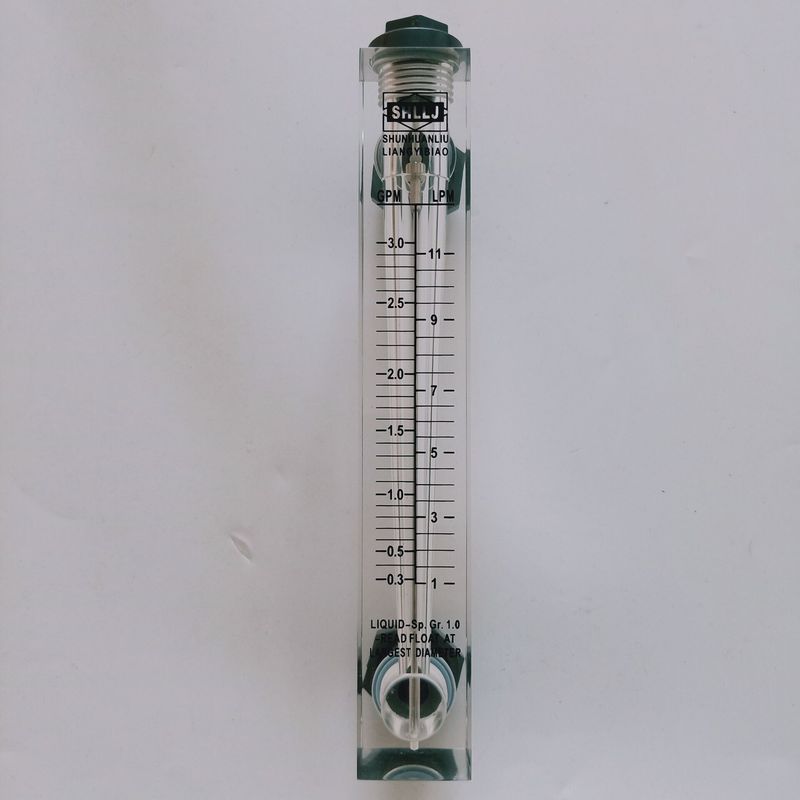 LZM-15L Acrylpanel-Durchflussmesser(Durchflussmesser) ohne Regelventil für Flüssigkeit und Gas