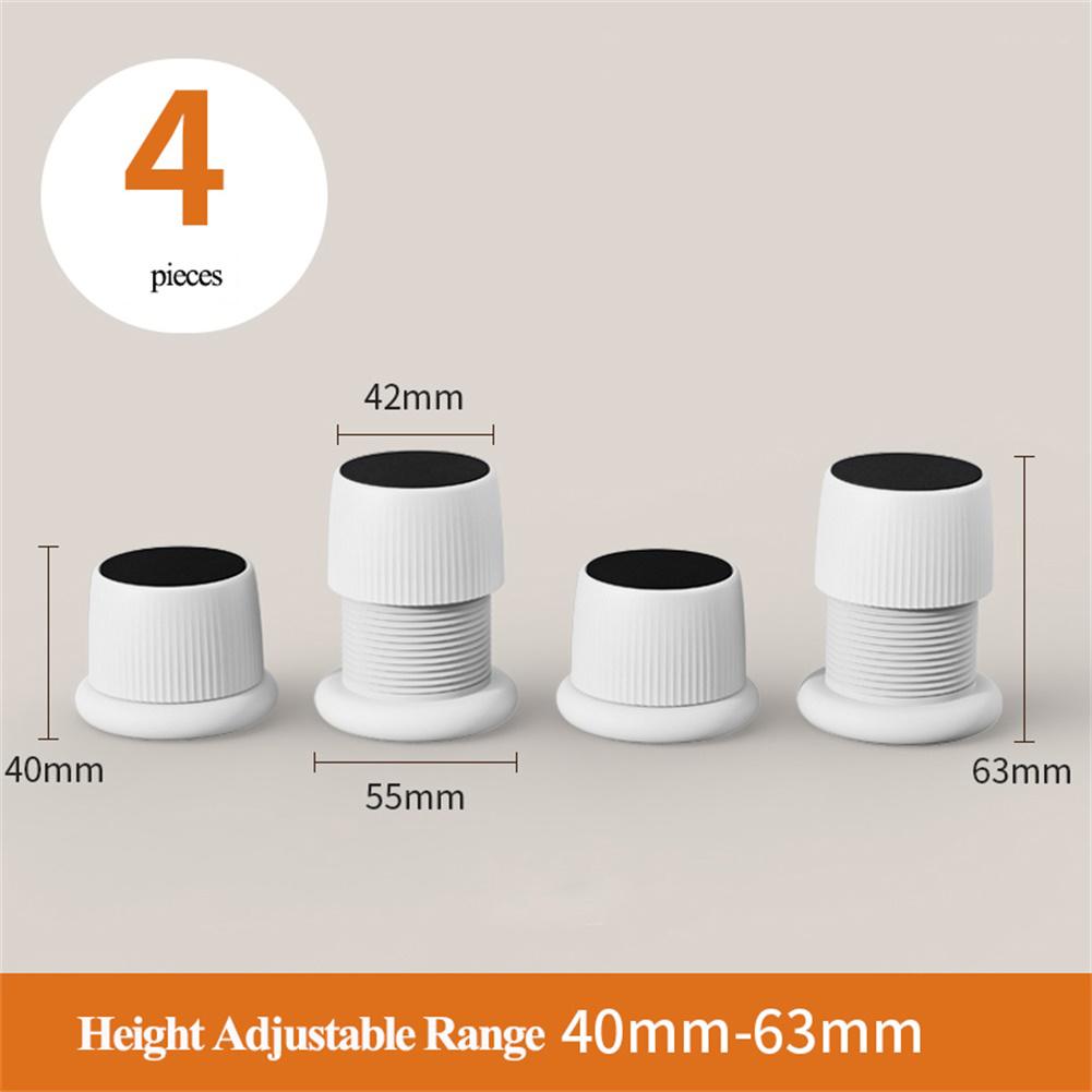 Anti Vibration Furniture Pads Set Furniture Riser Furniture Feet Mat Self-Adhesive Application For Furniture Legs