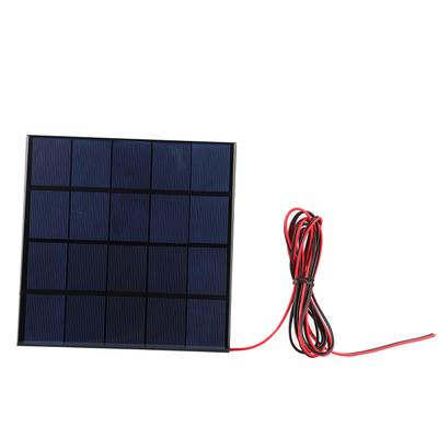 5V 4.5W 900mA Mini Solarladegerät Hoher Wirkungsgrad Winddicht Schneefest mit 78.7in Kabel