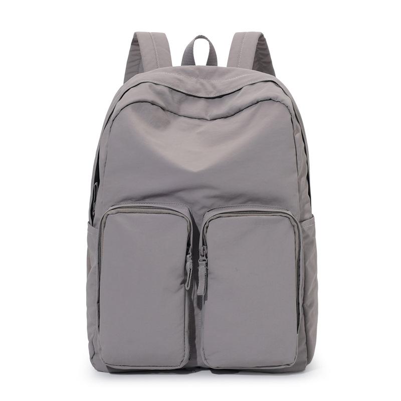 lightweight casual unisex backpack large capacity women's storage travel backpack Fashi Nyl student schoobag backpack