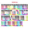 MERISIHAIR Single Ombre Color Synthetic Hair Extension Crochet Twist Jumbo Braiding Long Hair