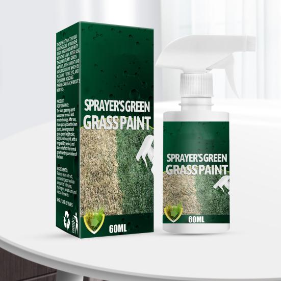 60ML Green Lawn Spray Universal Long Lasting Effect Multi-purpose All Natural Pet-Friendly Lawn Colorant for Yard