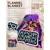 Kpop Demon Hunters Music Show Cartoon Anime Blanket Ultra Soft Throw Blanket For Bedroom Sofa Bed Party Decor New Year Gift