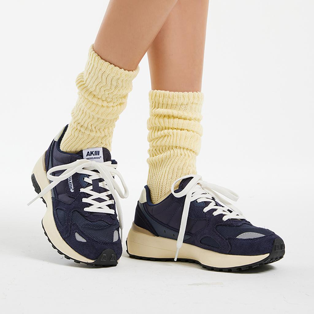 [AKIII CLASSIC] Heritage Jogger Midnight Navy, AKAKFUW05443, 7000030280, Popular Korean Shoes
