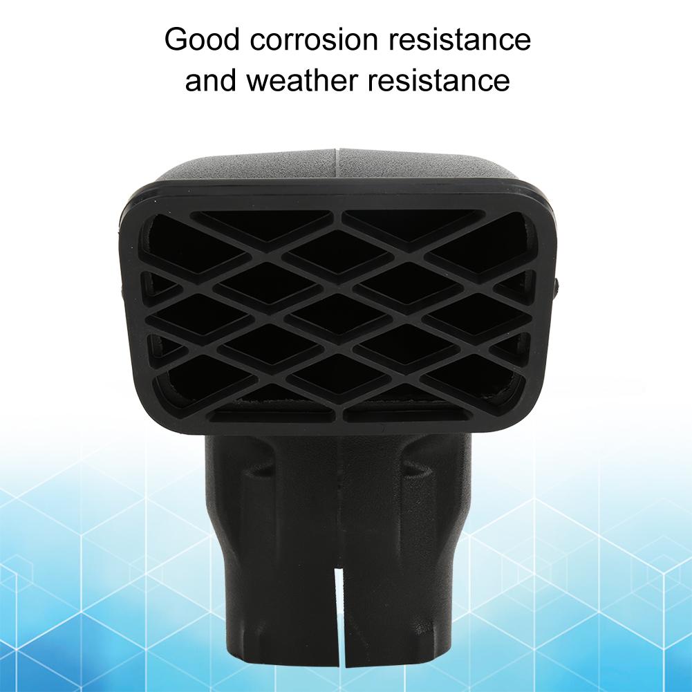 3.5in Car Mudding Snorkel Head Replacement Dust Collector Air Intake Inlet Universal Accessory