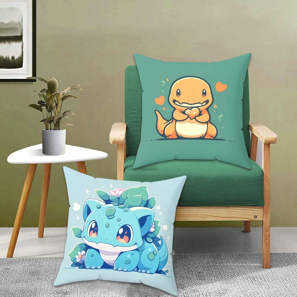 Couch Pillows For Bedroom Cushion Cover Room Decorating Items Decorative Pillowcase Decor 40X40 Pillow Case Pokmon Cushions Bed