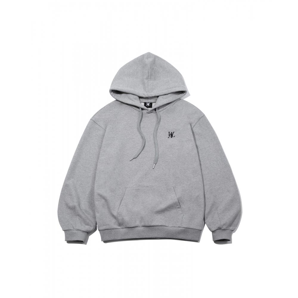 

WOOALONG Signature balloon over hoodie GREY