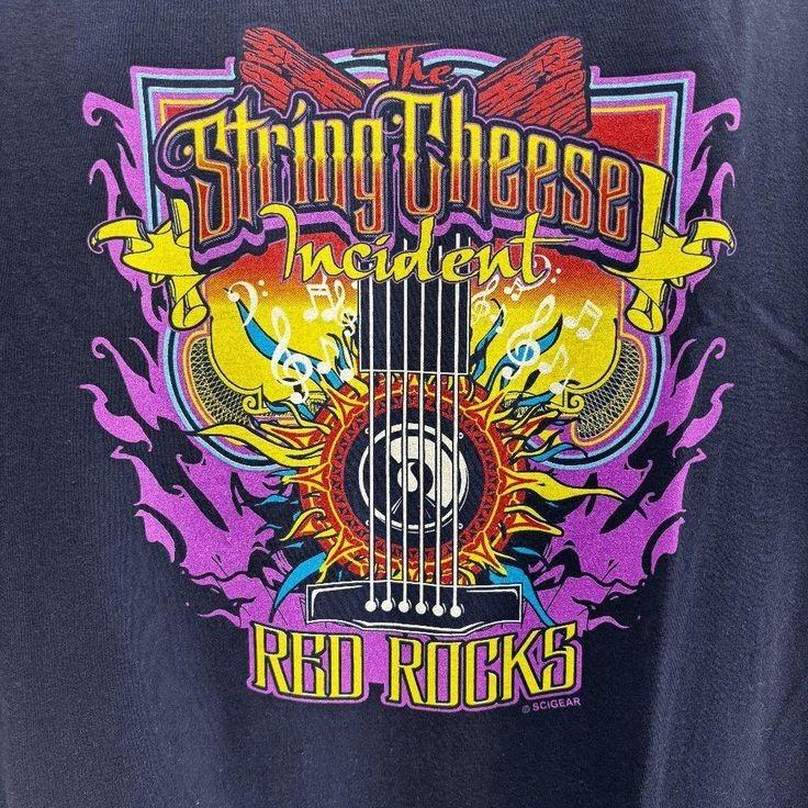 New The String Cheese Incident Red Rocks 2016 Shirt SEG_395 Unisex T-Shirt XXXL
