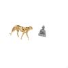 Buddha Sculpture Animal Figurine Tabletop Centerpiece Monkey Collectible Ornament for Office Patio