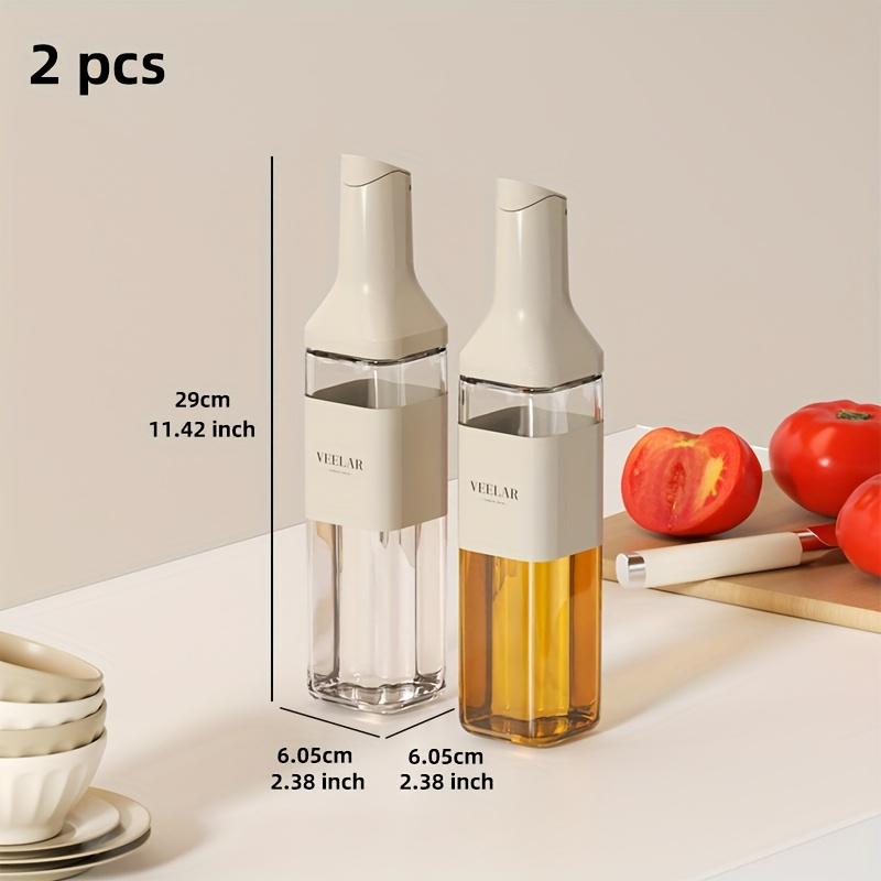 Automatic Glass Oil Bottle Leakproof Kitchen Oil Dispenser Large Capacity for Vinegar Soy Sauc