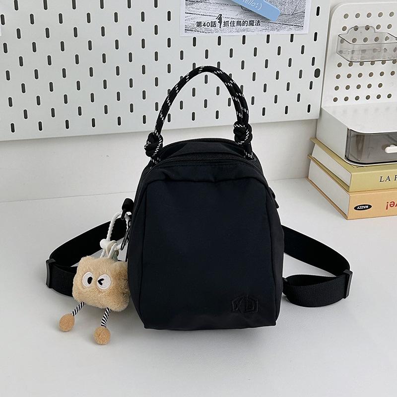 New Color Blocking Avocado Backpack Mini Women's Crossbody One Shoulder Commuting Bag Shell Japanese Lightweight Backpack