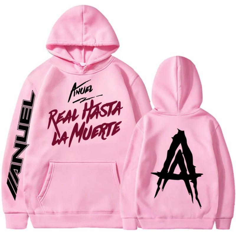 New Anuel AA Printed Hoodies Sweatshirt