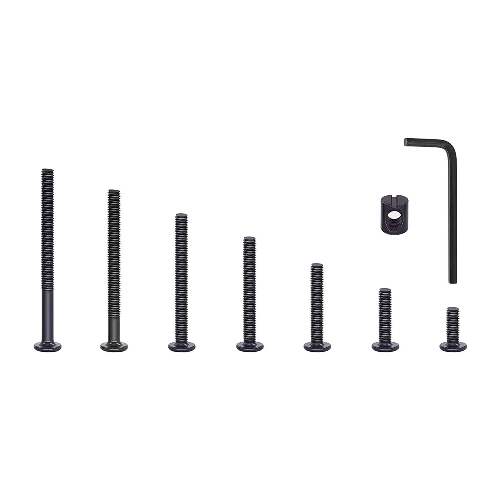 

Набор фурнитуры для детской кроватки, 141 шт., с шестигранным приводом, стабильные винты и гайки, с ключами для легкой сборки, для ежедневного использования