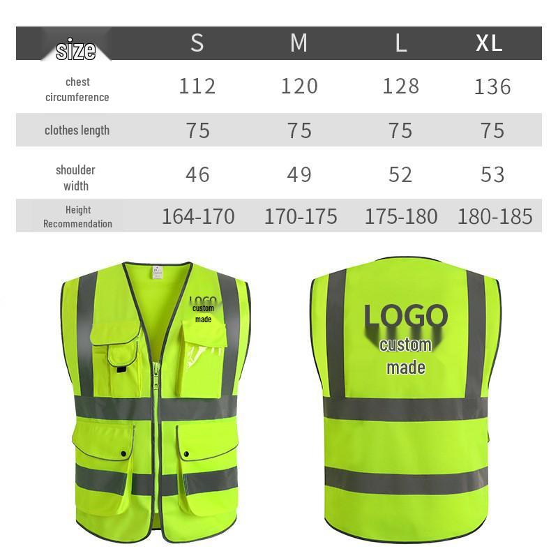 Xinghua Reflective Safety Vest Luminous Workwear for Construction and Sanitation