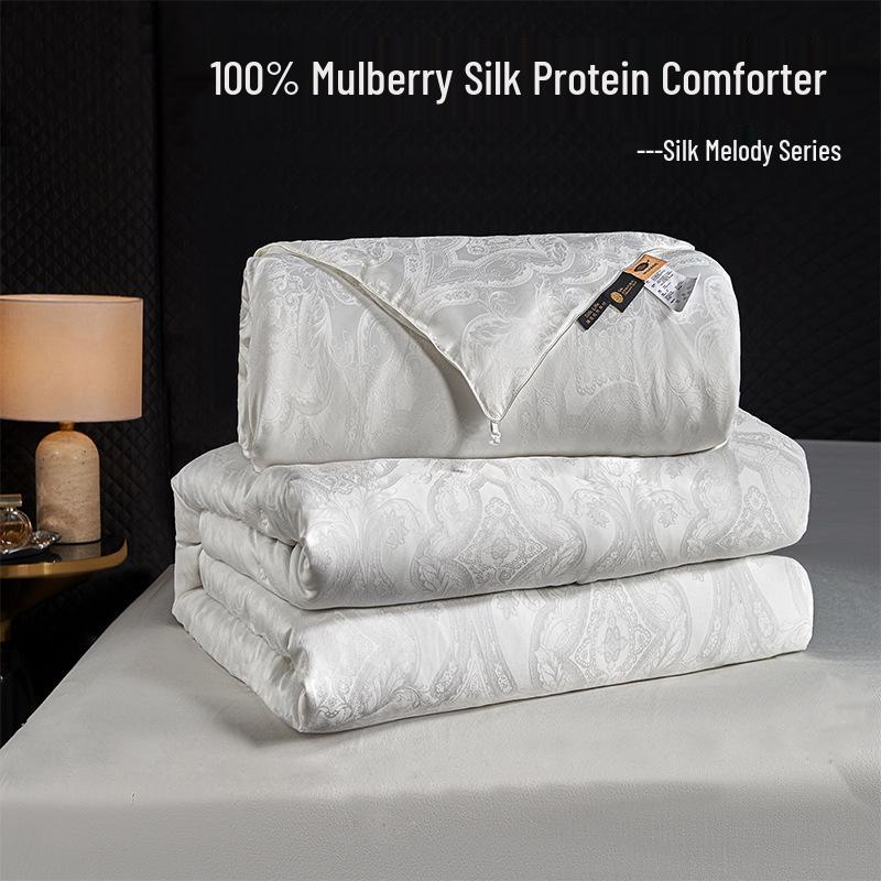 100% Regenerated Mulberry Silk Winter Comforter with Quality Certification