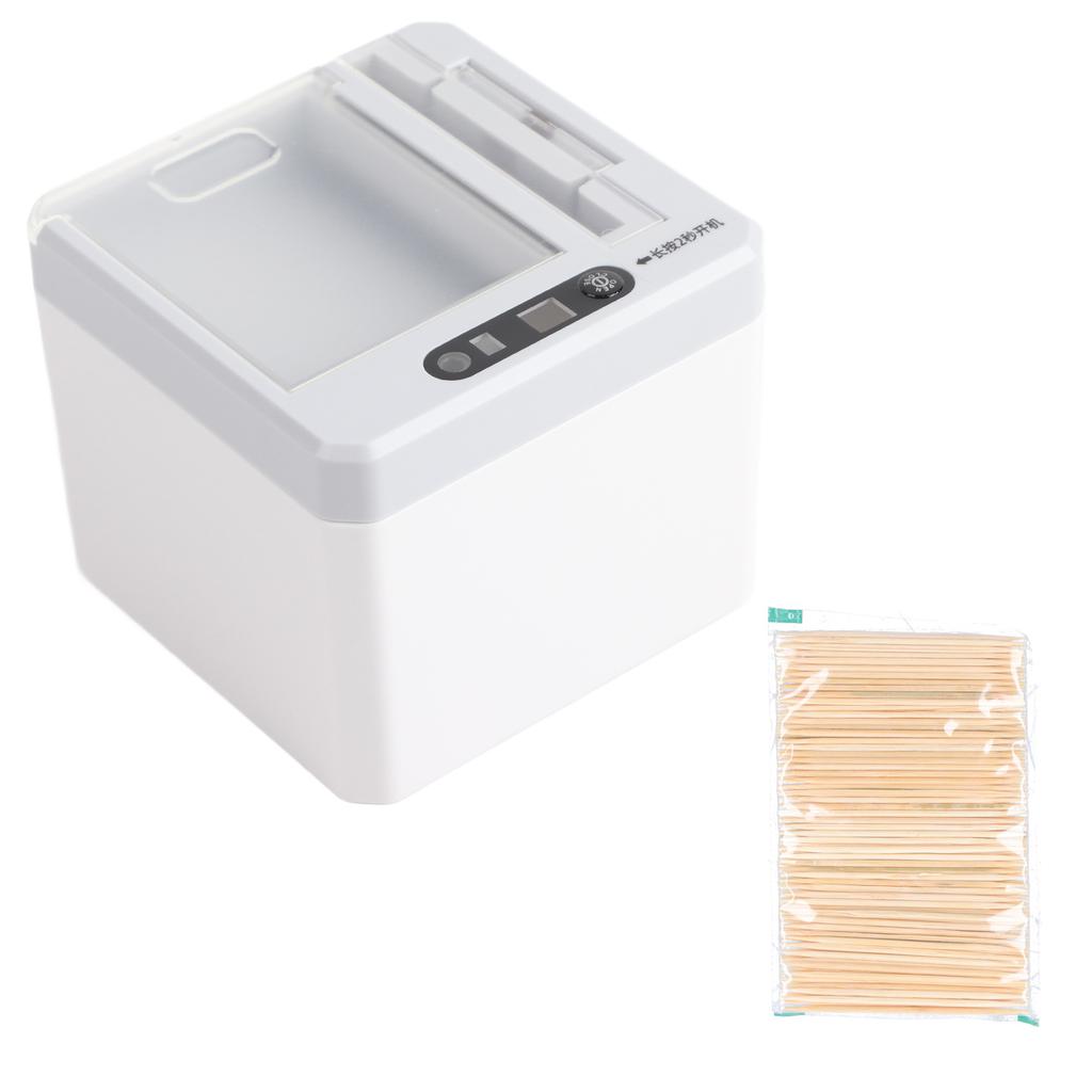 Smart Toothpick Dispenser Auto Infrared Induction Toothpick Box Portable Toothpick Storage Holder for Home Office