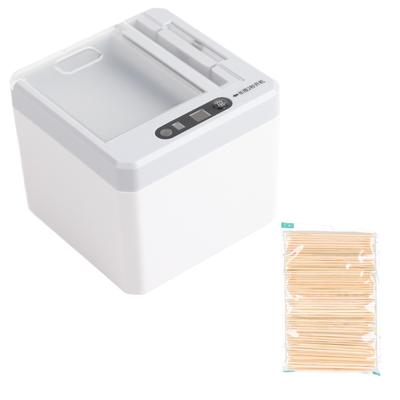 Smart Toothpick Dispenser Auto Infrared Induction Toothpick Box Portable Toothpick Storage Holder for Home Office