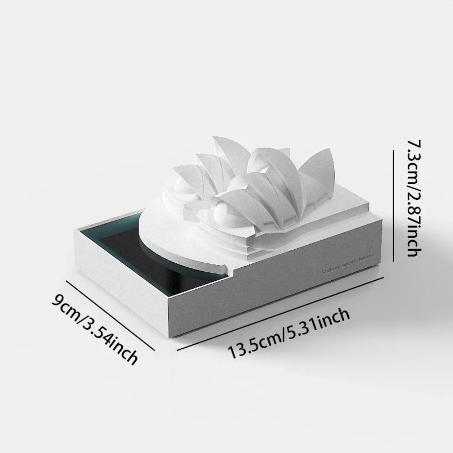 Sydney Opera House Cement Building Model