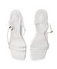 Recur Ecur Strappy Edge Sandals White 1230