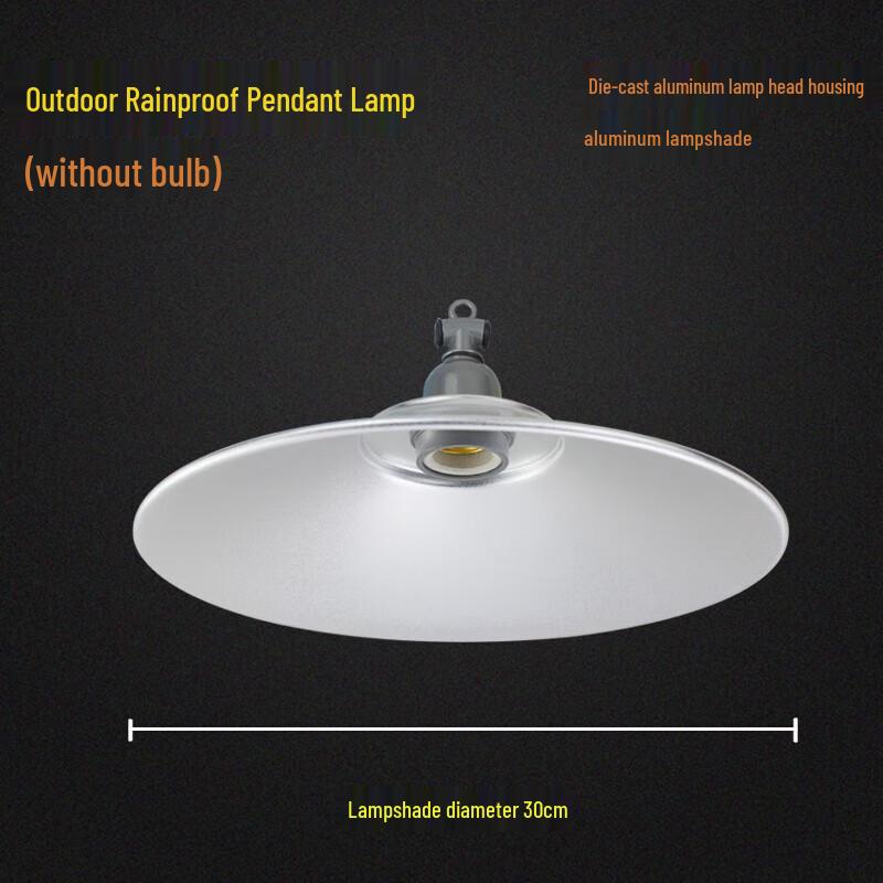 UOSU Outdoor Waterproof E27 Pendant Lamp Fixture