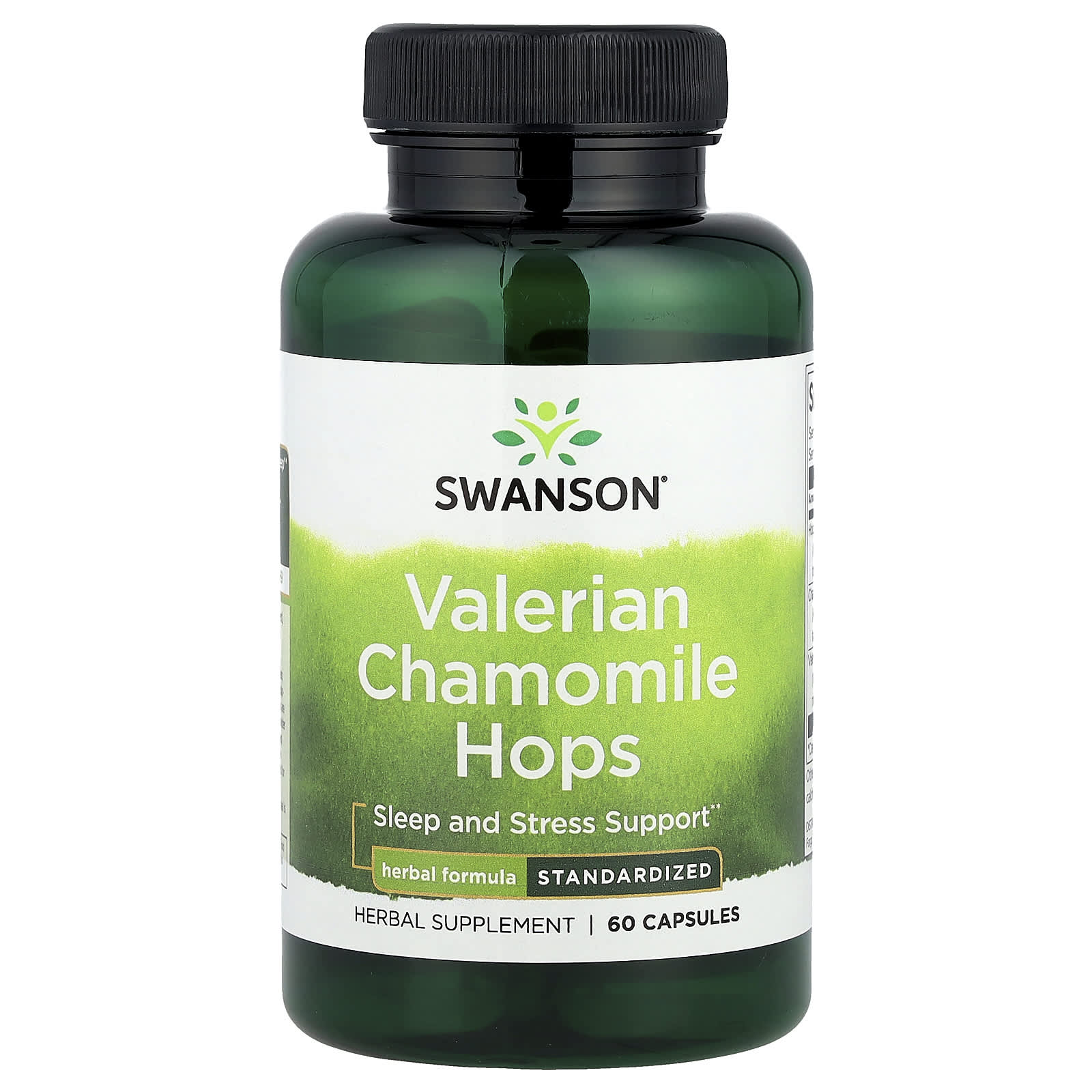 

Valerian Chamomile Hops, 60 Capsules