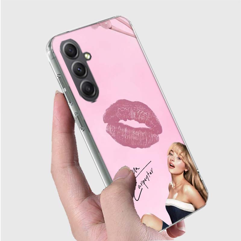 Singer S-Sabrina C-Carpenter Phone Case for Samsung Galaxy A54 A14 A24 A34 A17 A37 A57 A55 A35 A25 A15 A16 A26 A36 A56 A13 A23 A