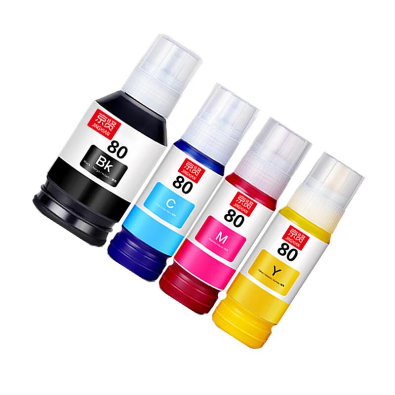 GI-80 Compatible 4-Color Ink Set for Canon GM/G Series Printers