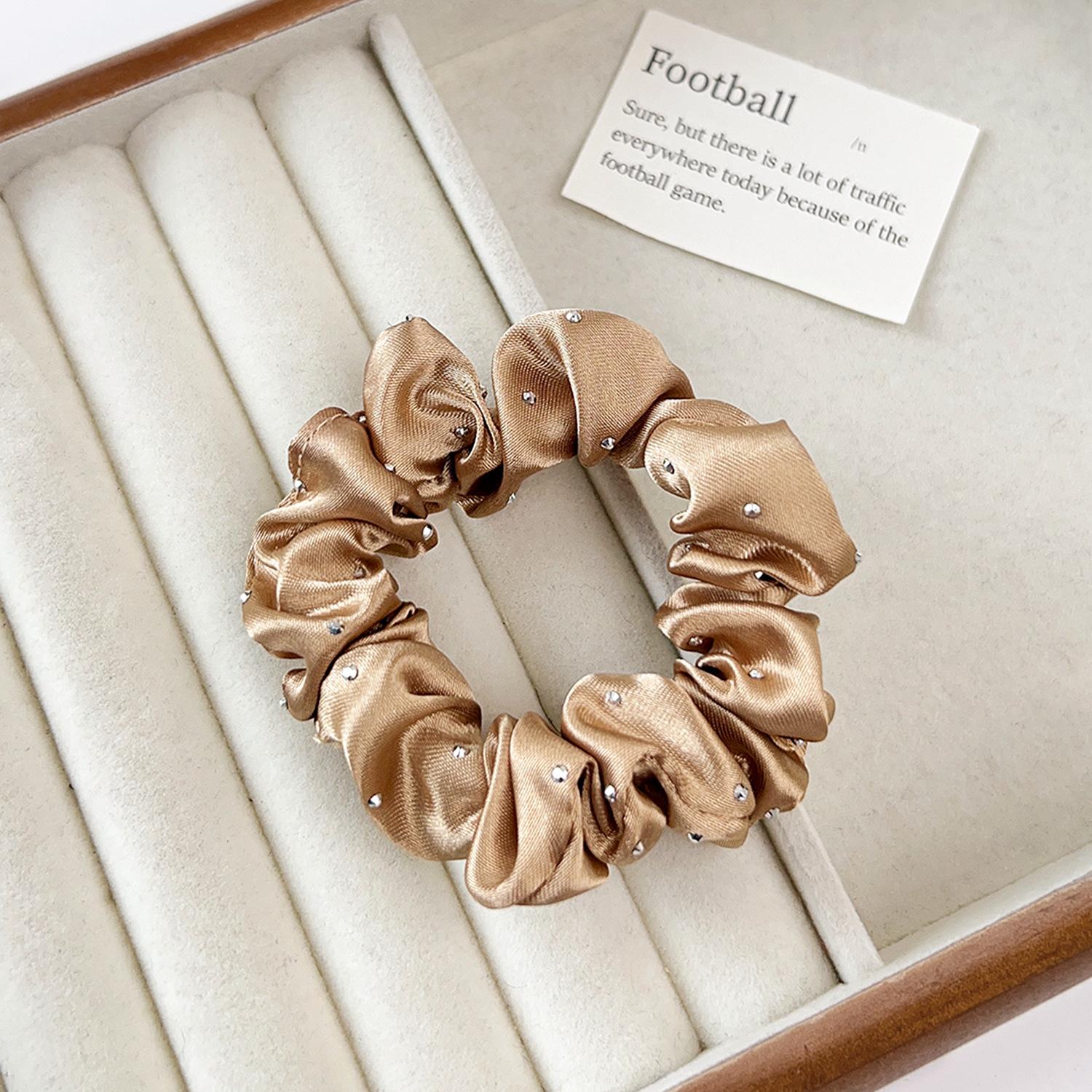 

1/4 шт. Модные изысканные эластичные резинки для волос с бриллиантами и в виде тонкой кишки для женщин и девочек, аксессуары для волос для вечеринок