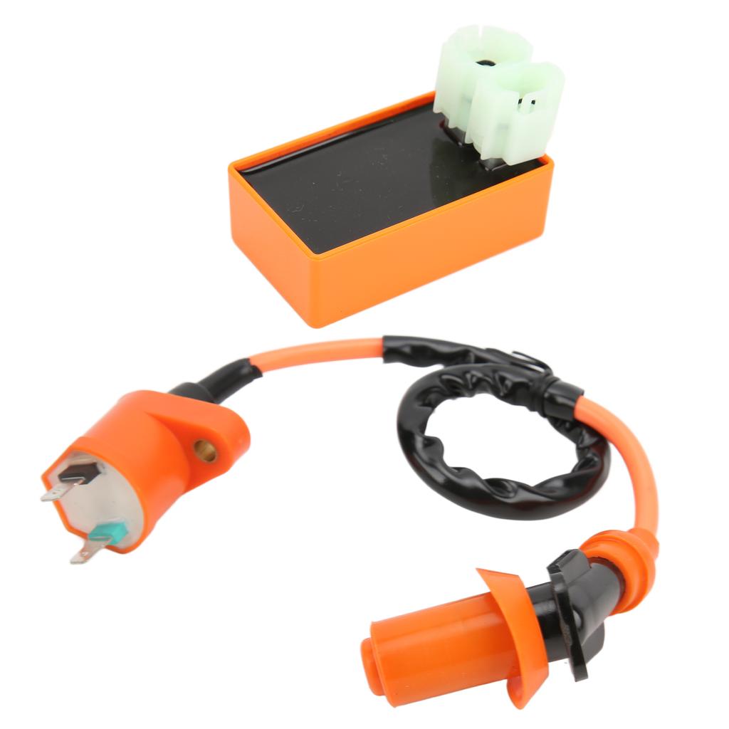 Ignition Coil Spark Plug CDI Box Kit Replacement for ATC125 TRX200 TRX200D TRX200SX TRX250 EZ90